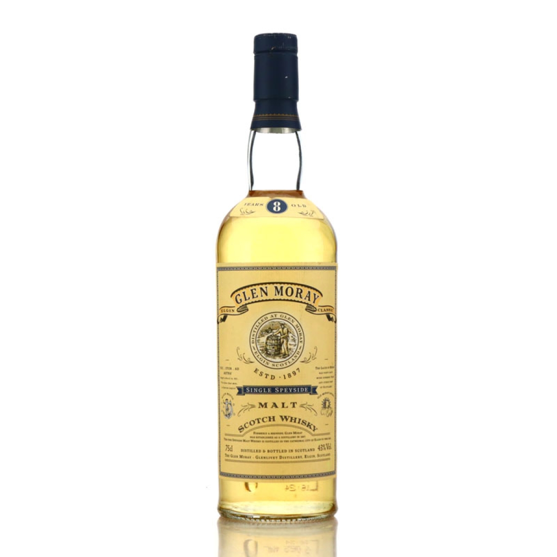 Glen Moray 8 Year Old 75cl 1990s