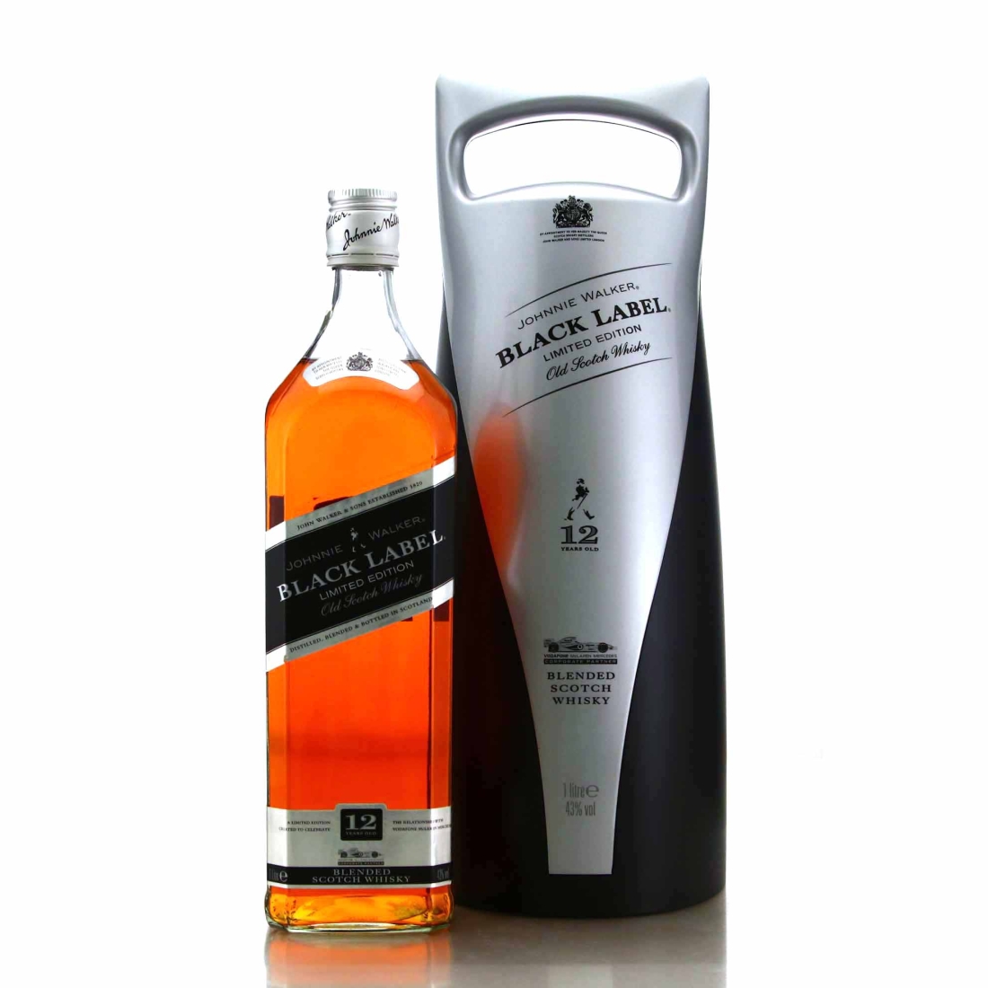 Johnnie Walker Black Label 12 Year Old 1 Litre / McLaren Mercedes