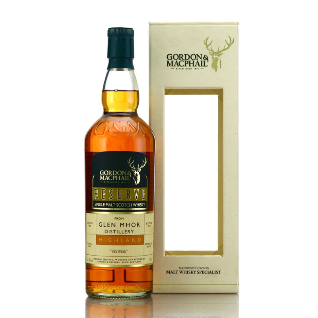 Glen Mhor 1966 Gordon and MacPhail Reserve / Van Wees
