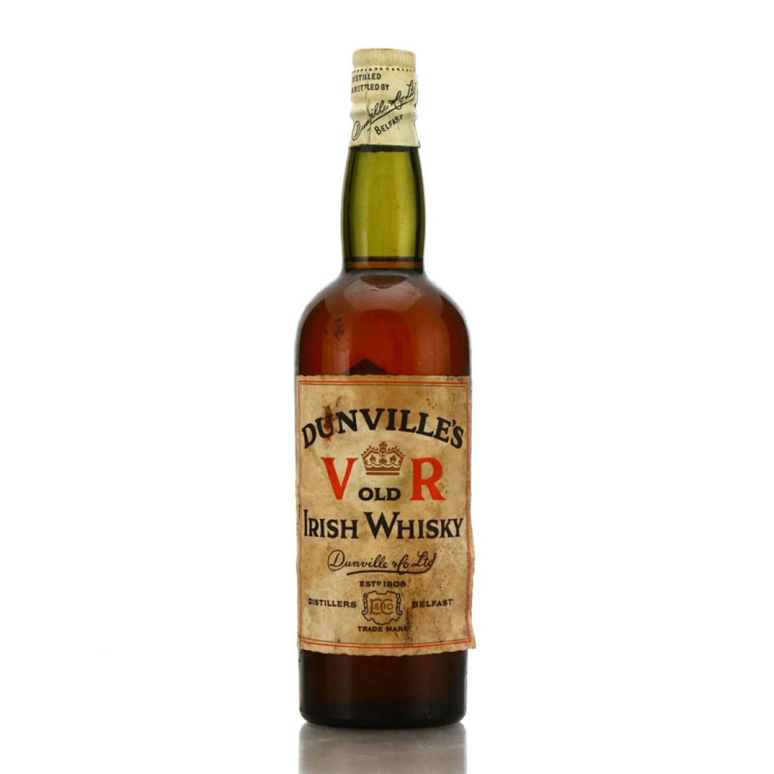 Image for Dunville's VR Old Irish Whisky 1930s