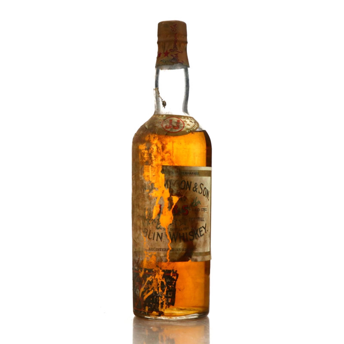 John Jameson and Son 3 Star Year Old circa 1930s / UK Export