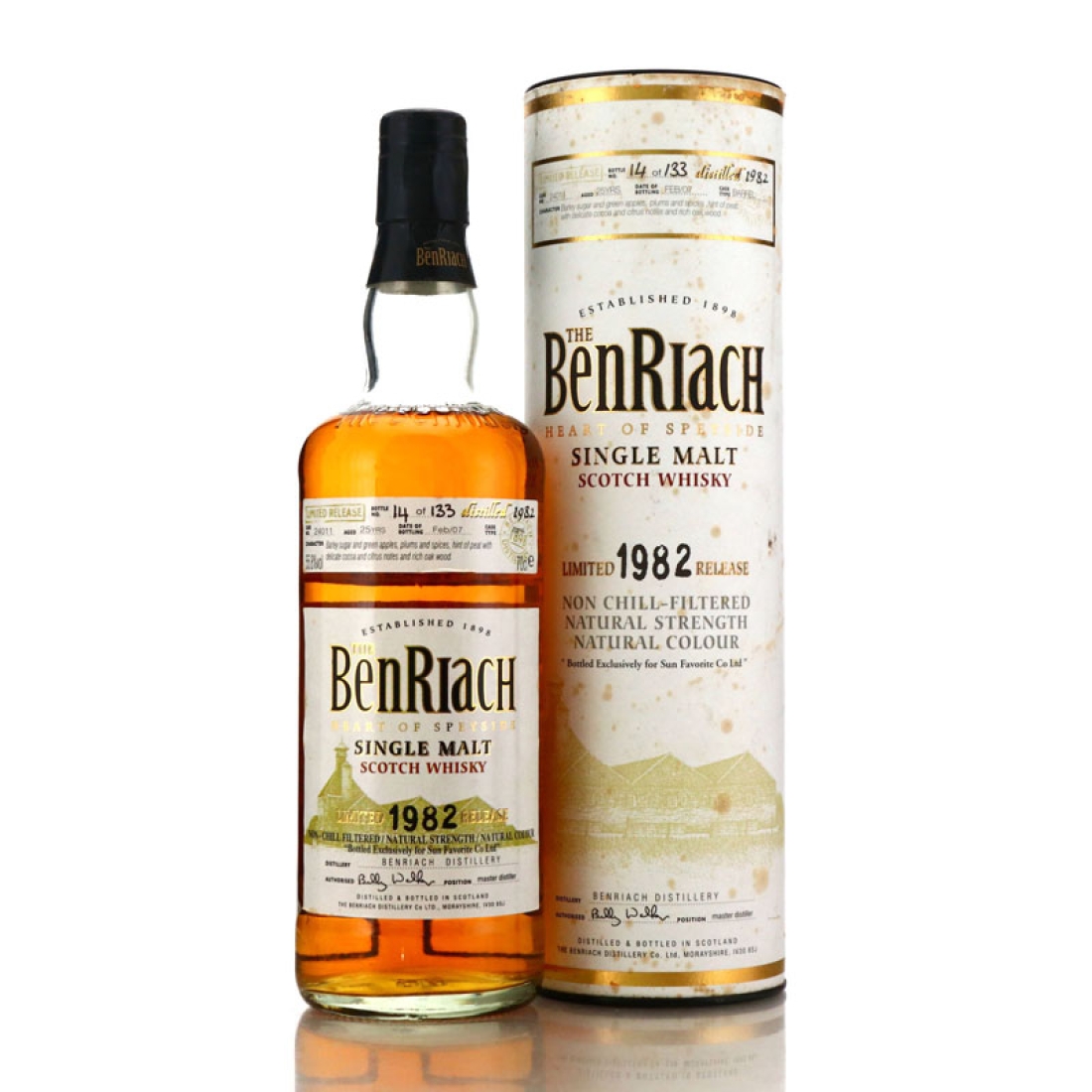 Benriach 1982 Single Cask 25 Year Old #24011
