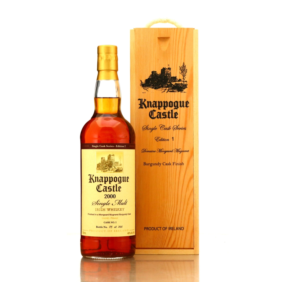 Knappogue Castle 2000 Single Cask #2 75cl / US Import