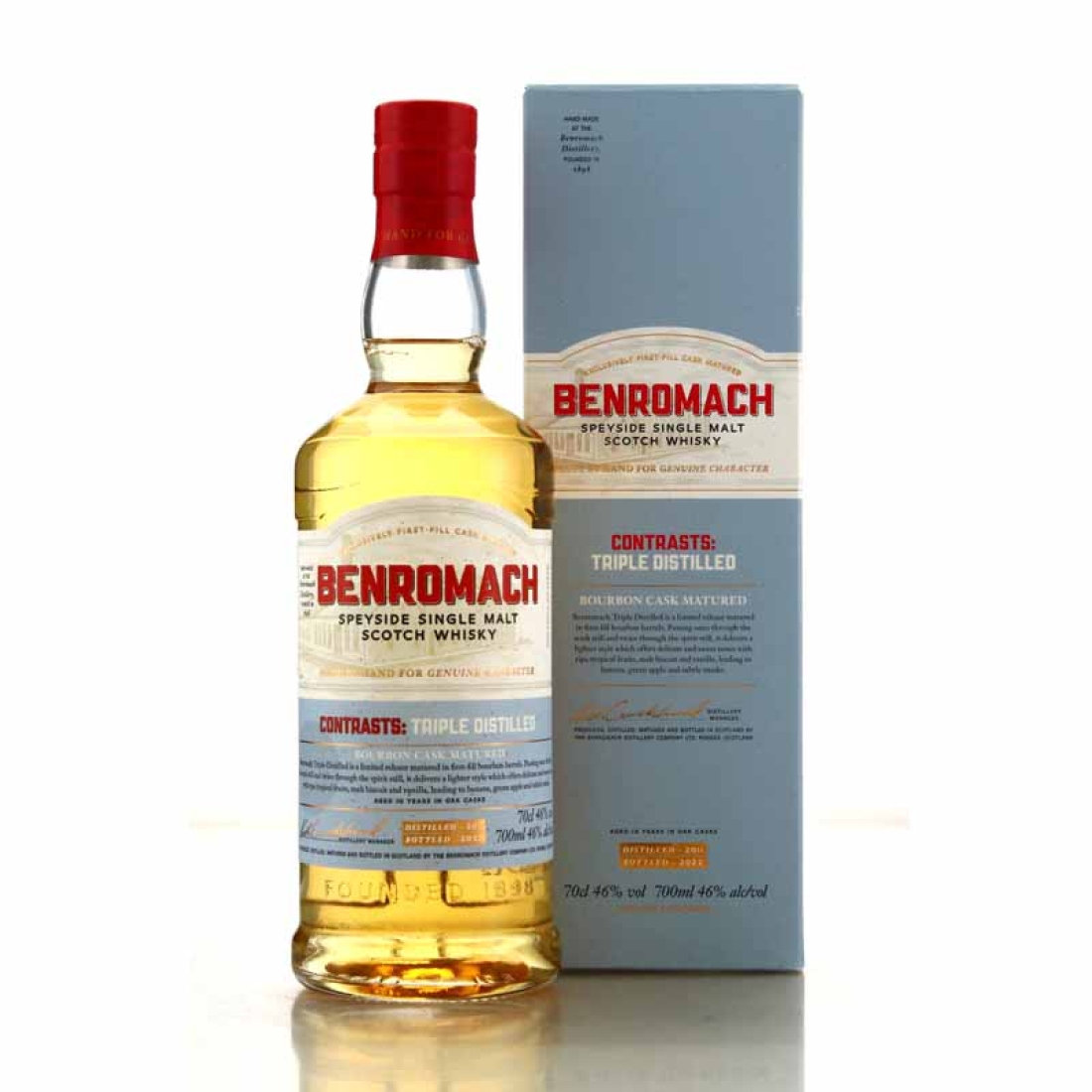 Benromach 2011 Contrasts 10 Year Old Triple Distilled