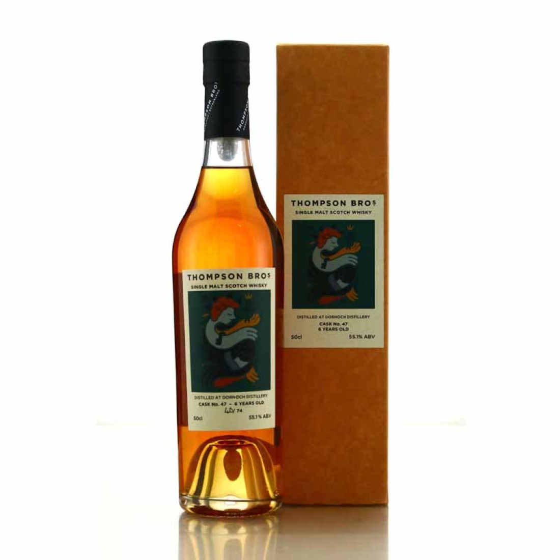 Dornoch 2017 Single Bourbon Cask 6 Year Old #47 50cl