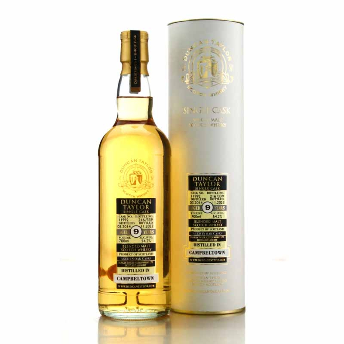Campbeltown Blended Malt 2014 Duncan Taylor 9 Year Old
