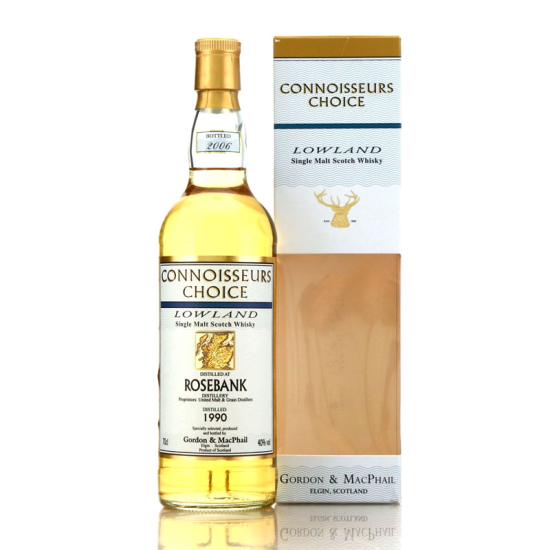 Rosebank 1990 Gordon and MacPhail bottled 2006