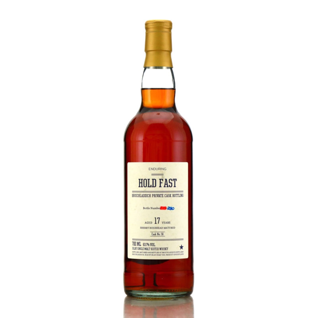 Bruichladdich 17 Year Old Private Sherry Cask #56 / Hold Fast