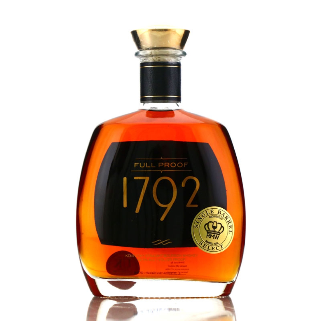 Barton 1792 Full Proof Single Barrel Bourbon #206 / RMW