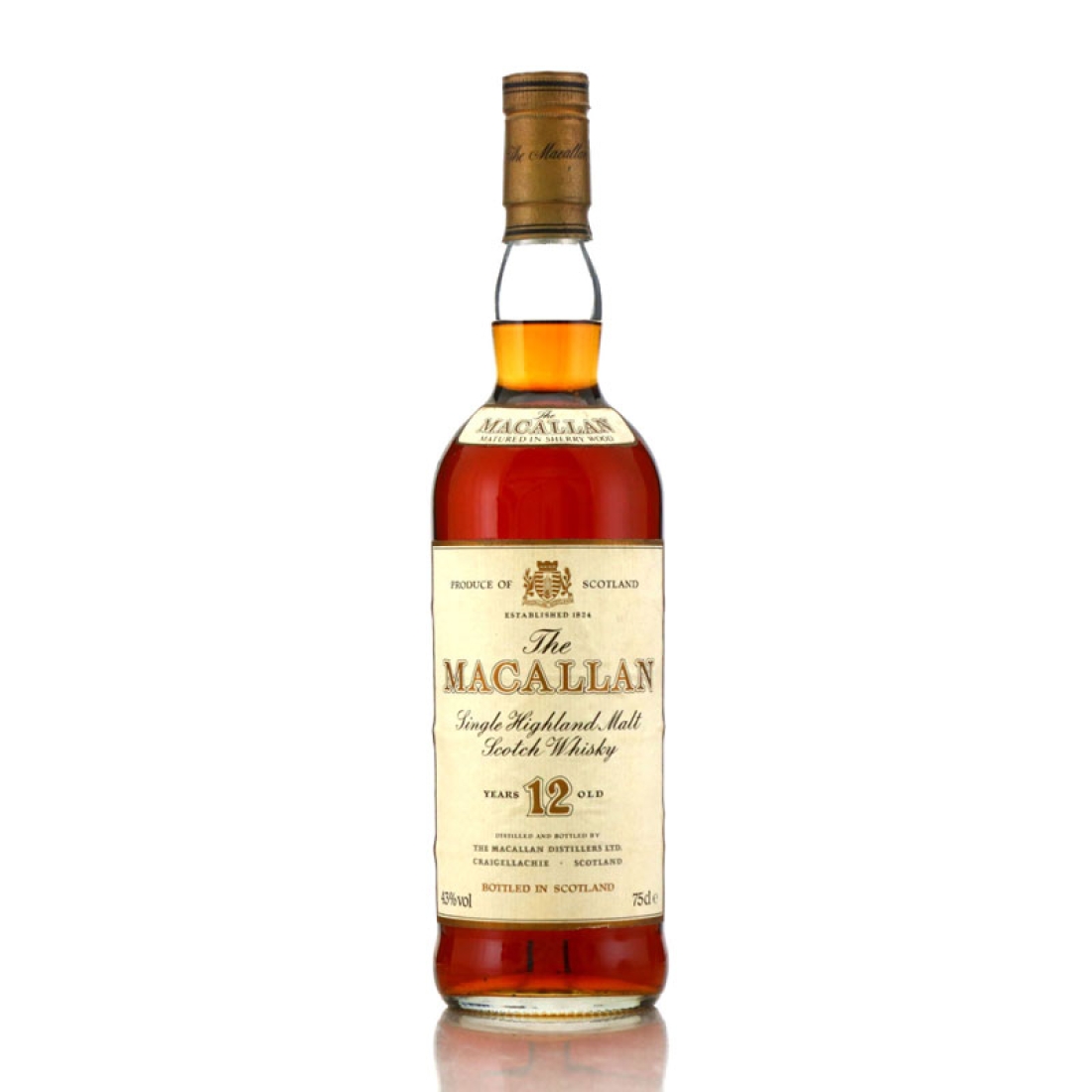 Macallan 12 Year Old 1980s / Jumac Import