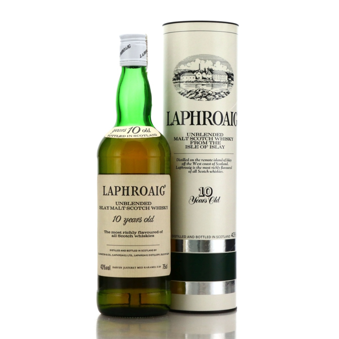 Laphroaig 10 Year Old early 1980s / Danish Import
