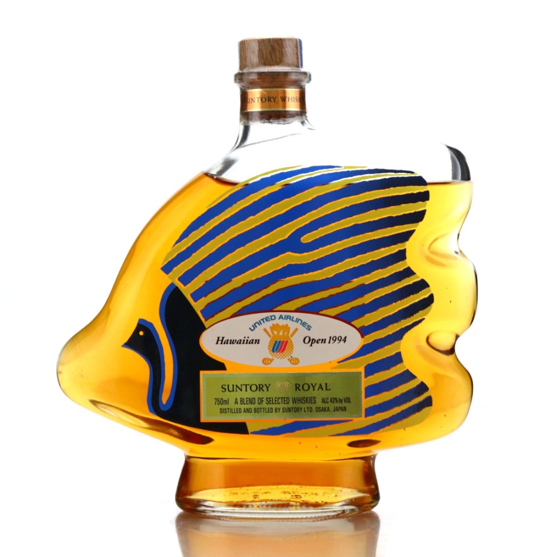 Suntory Royal Emperor Angel Fish 75cl / Hawaiian Open 1994