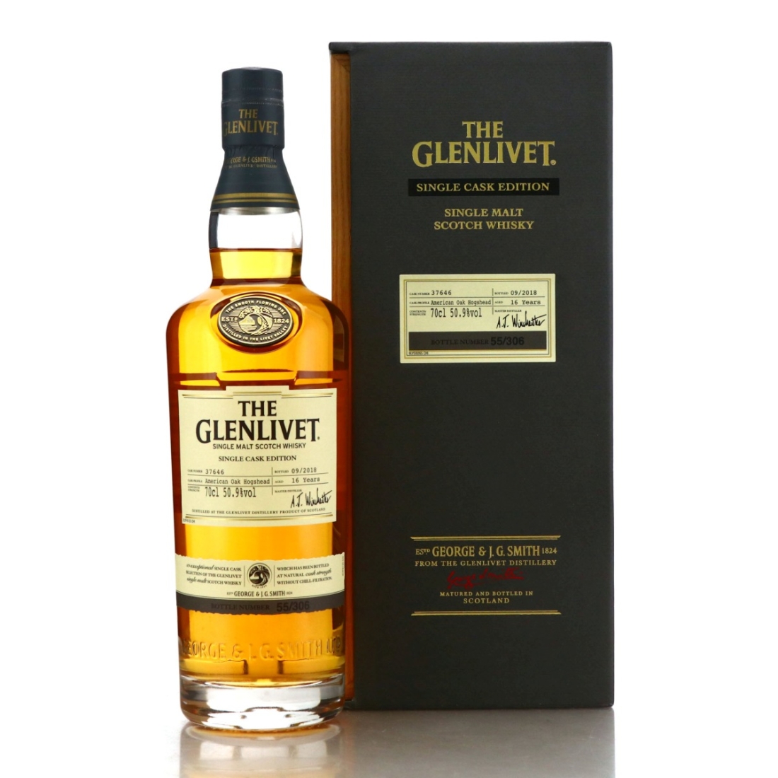 Glenlivet 16 Year Old Single Cask #37646