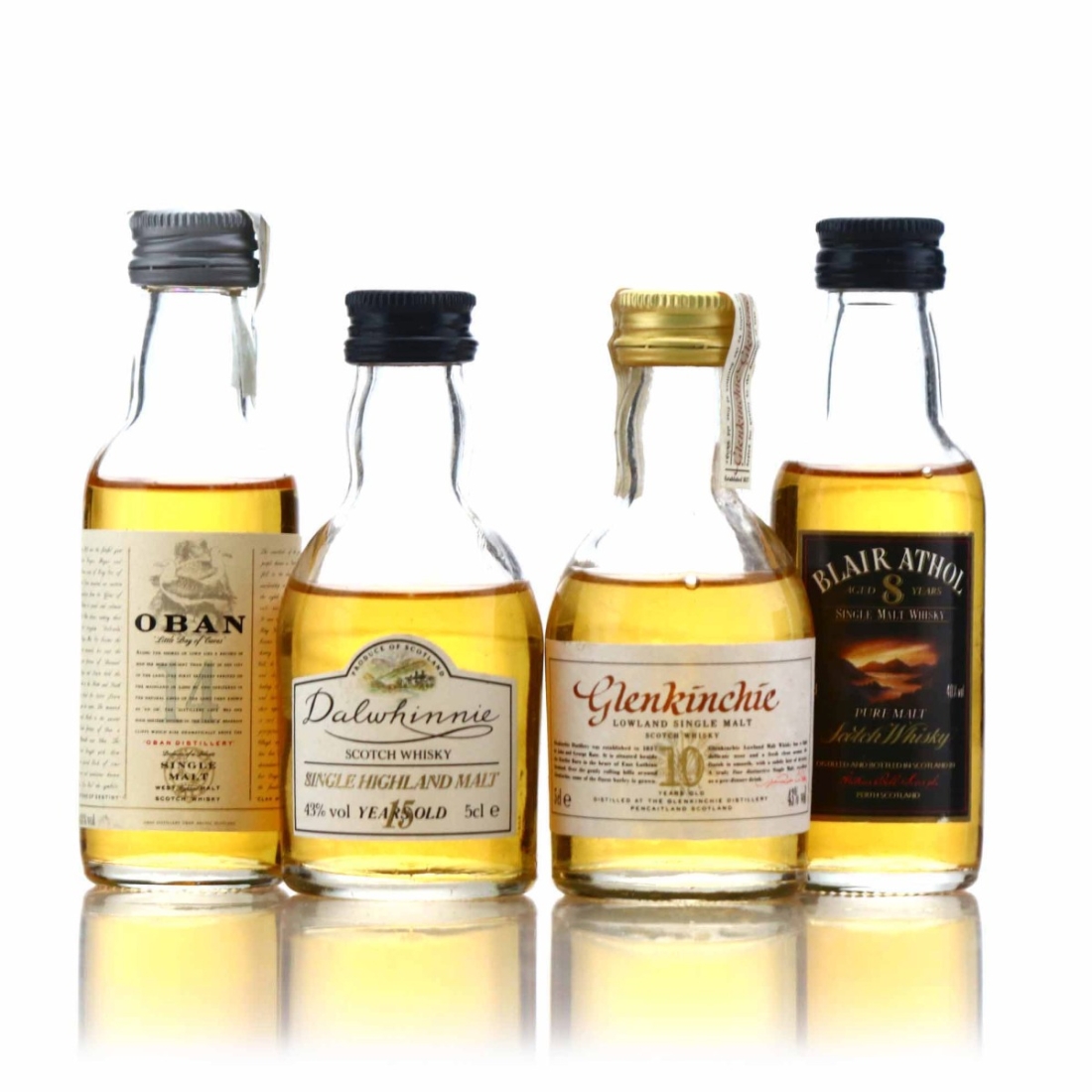 Classic Malts Miniature Gift Set 4 x 5cl