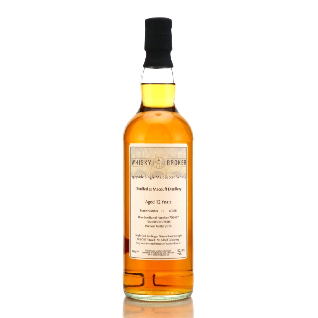 Macduff 2008 Whisky Broker 12 Year Old