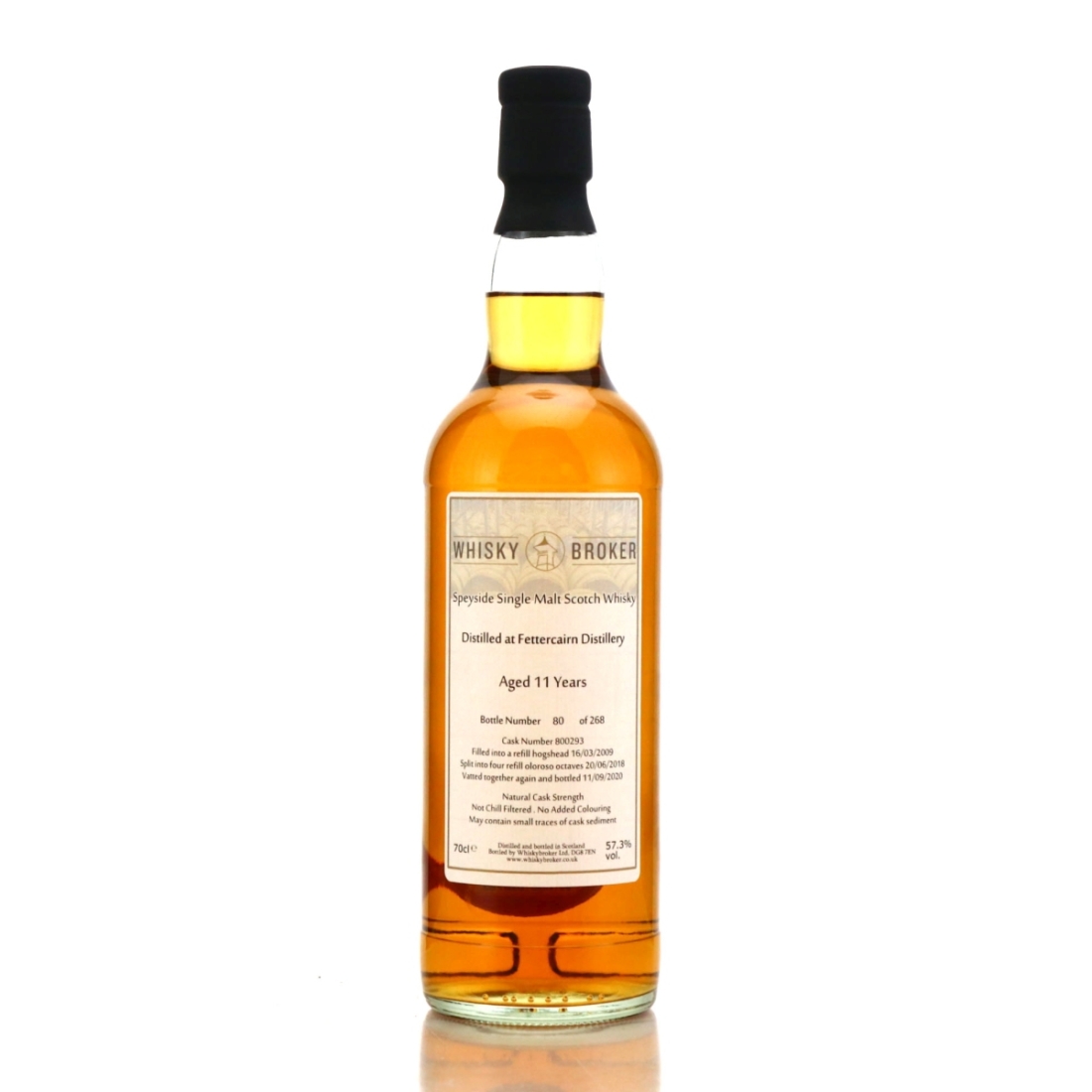 Fettercairn 2009 Whisky Broker 11 Year Old