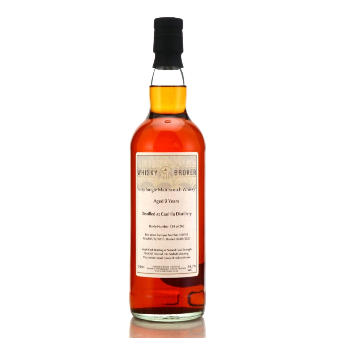 Caol Ila 2010 Whisky Broker 9 Year Old #300751