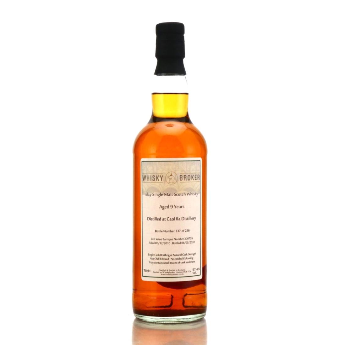Caol Ila 2010 Whisky Broker 9 Year Old #300755