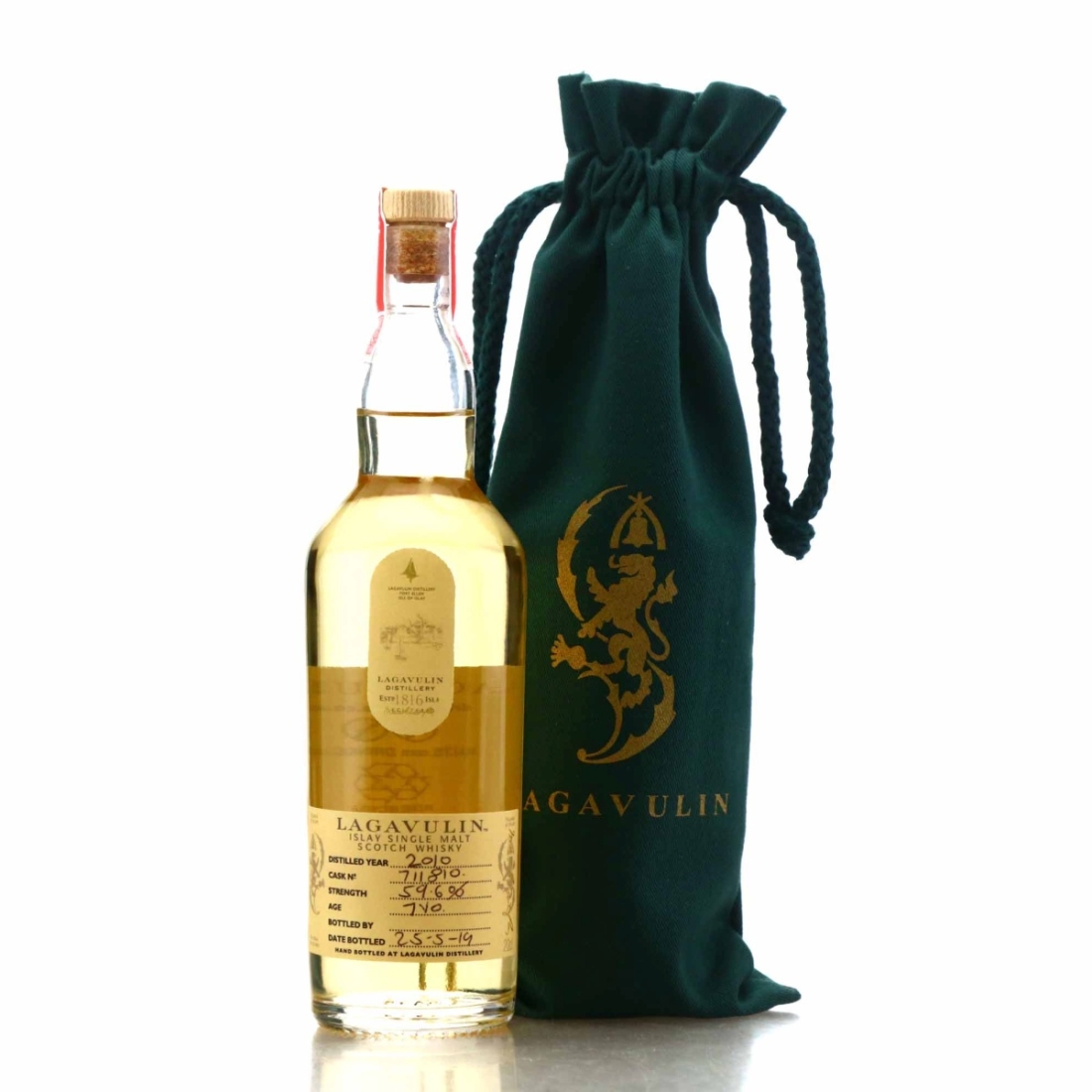 Lagavulin 2010 Hand Filled 7 Year Old Cask #711810 20cl