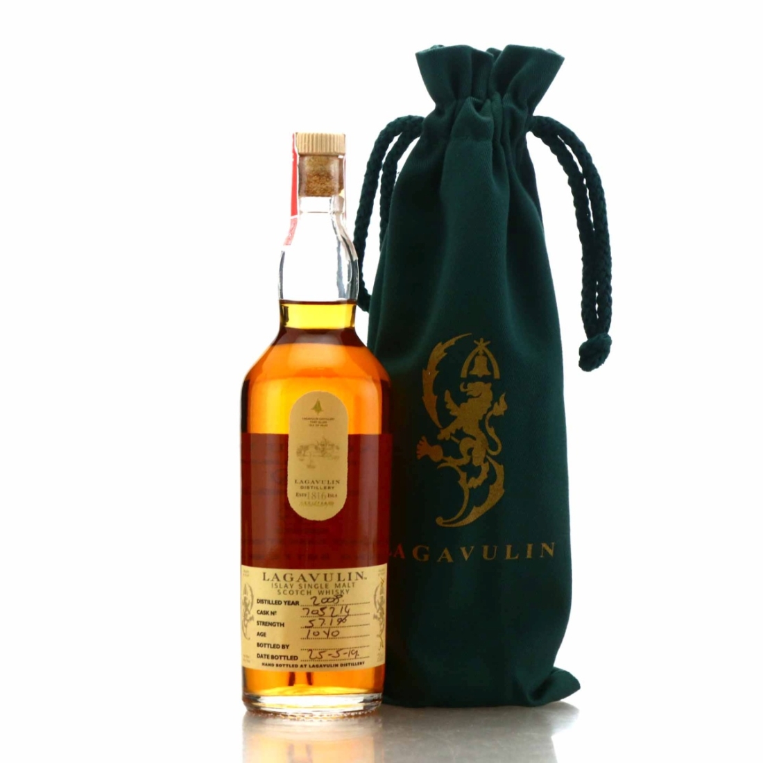 Lagavulin 2008 Hand Filled 10 Year Old Cask #705214 20cl