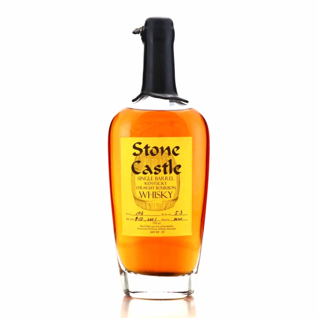 Stone Castle Single Barrel Kentucky Straight Bourbon  #10 Lot 1