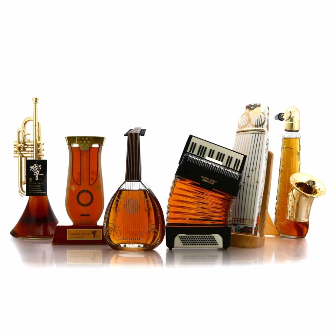 Yamazaki Suntory Musical Instrument Series x 6
