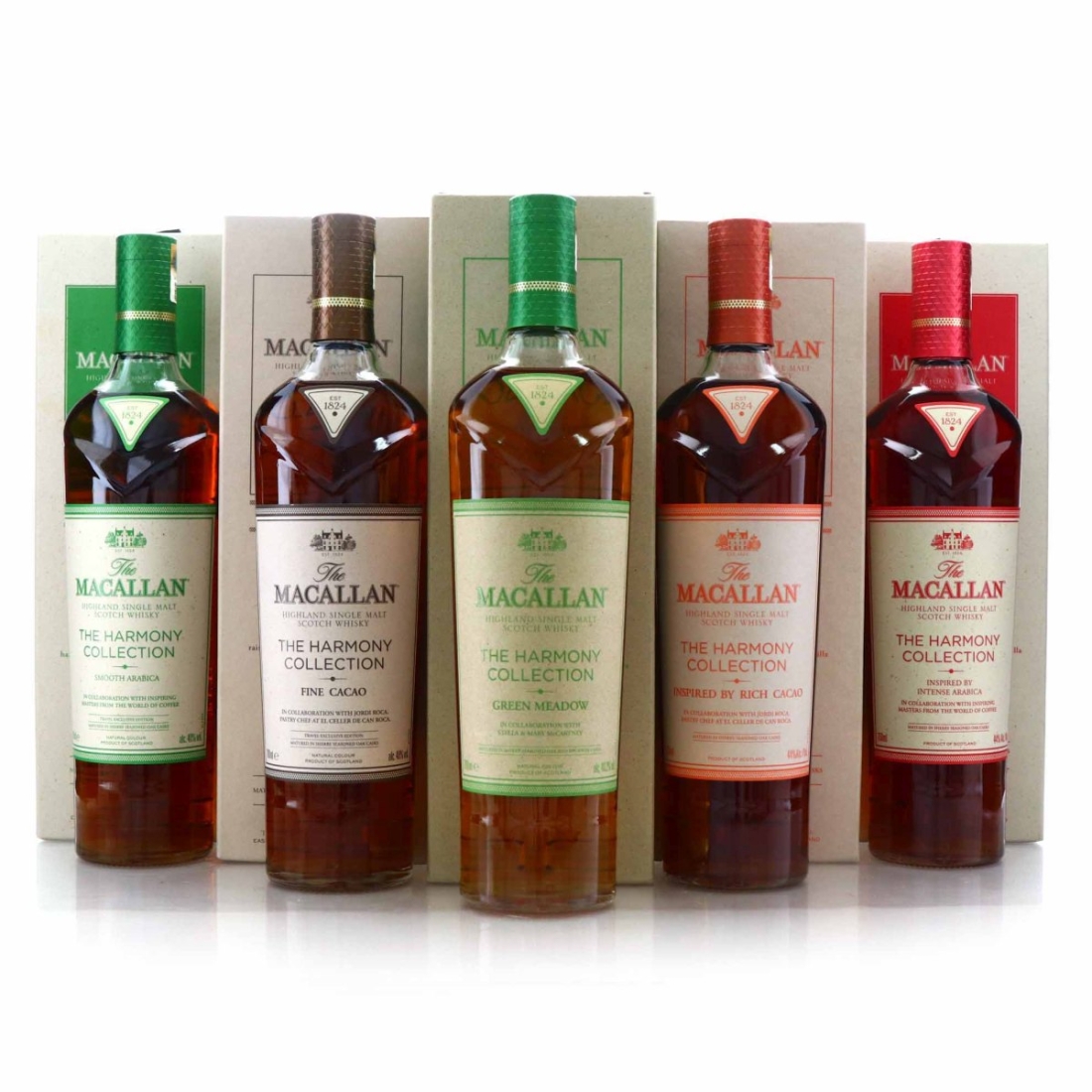 Macallan The Harmony Collection x 5
