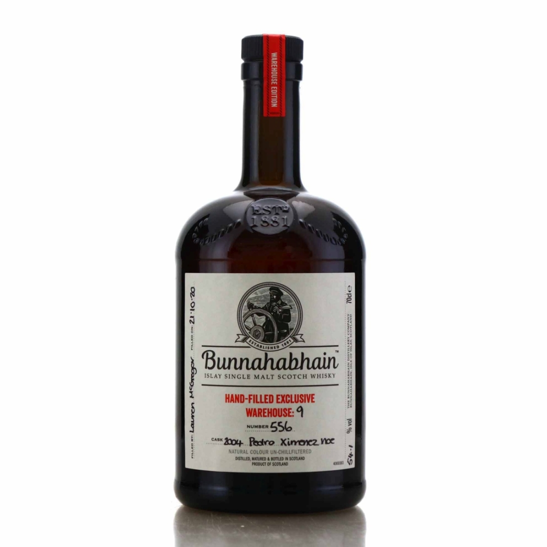 Bunnahabhain 2004 Hand Filled Cask #556 / PX Noe
