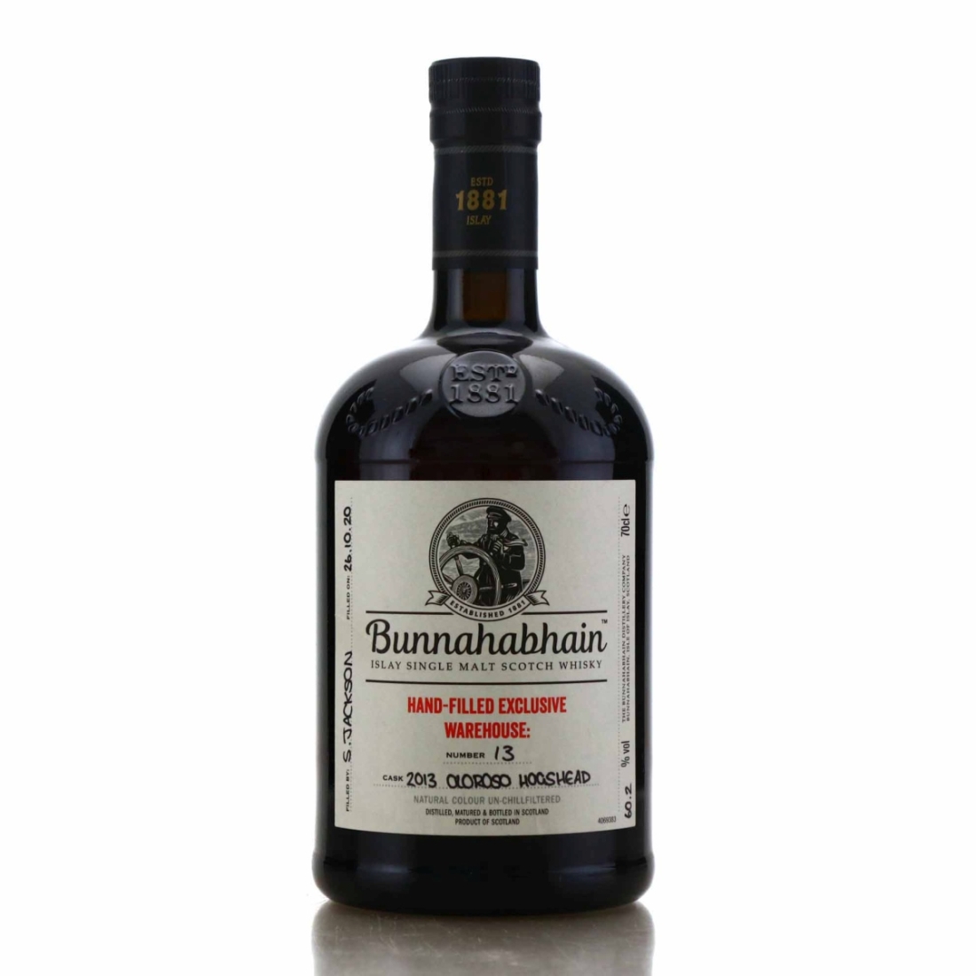 Bunnahabhain 2013 Hand Filled Cask #13 / Oloroso