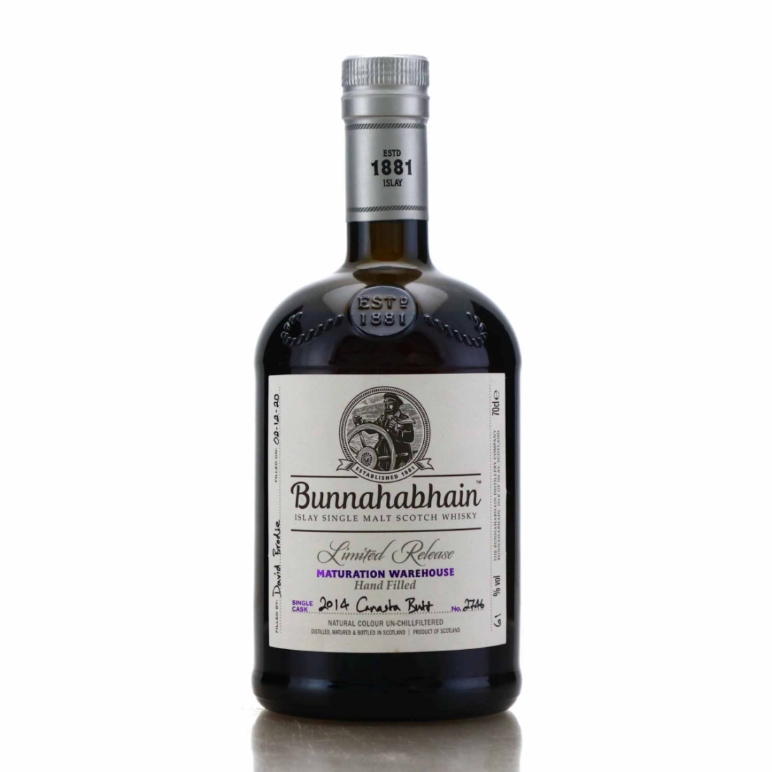 Bunnahabhain 2014 Hand Filled Cask #2746 / Canasta