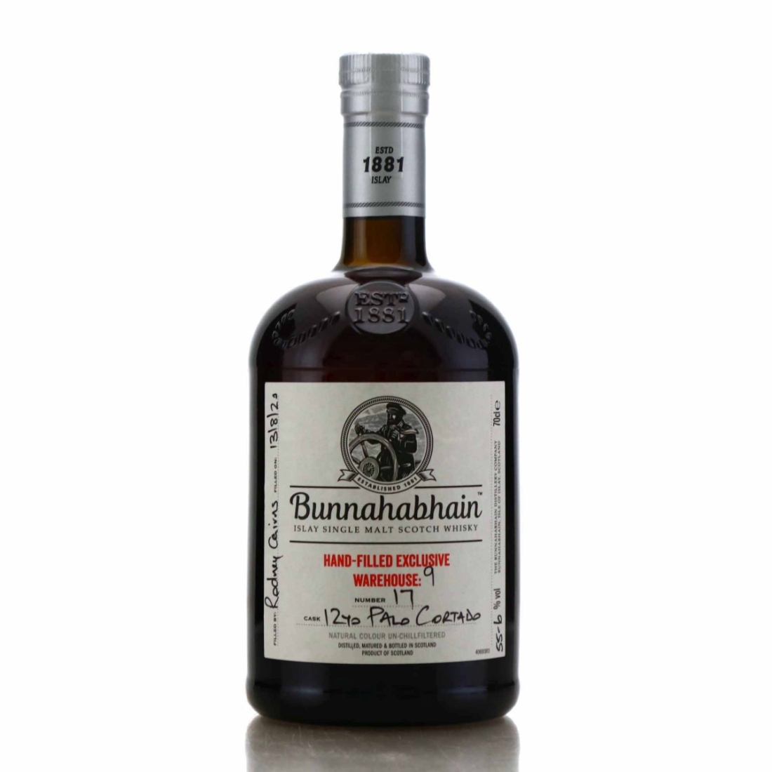 Bunnahabhain 12 Year Old Hand Filled Cask #17 / Palo Cortado