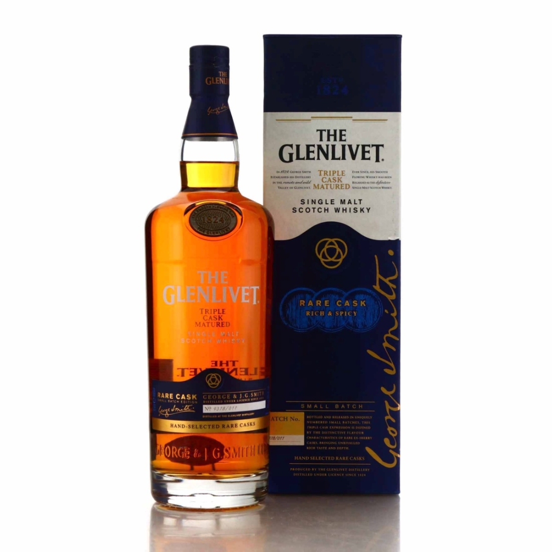 Glenlivet The Master Distillers' Reserve Small Batch #9378/011 1 Litre
