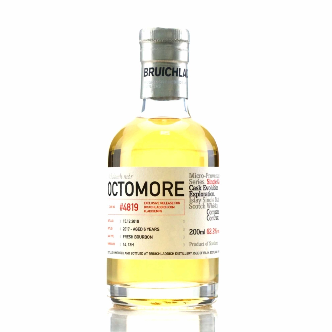 Octomore 2010 Micro Provenance Single Cask 6 Year Old #4819 20cl