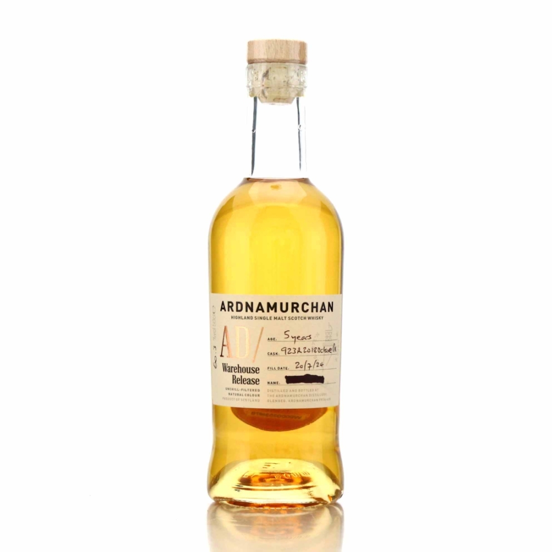 Ardnamurchan 2018 Waehouse Release 5 Year Old #923R 50cl