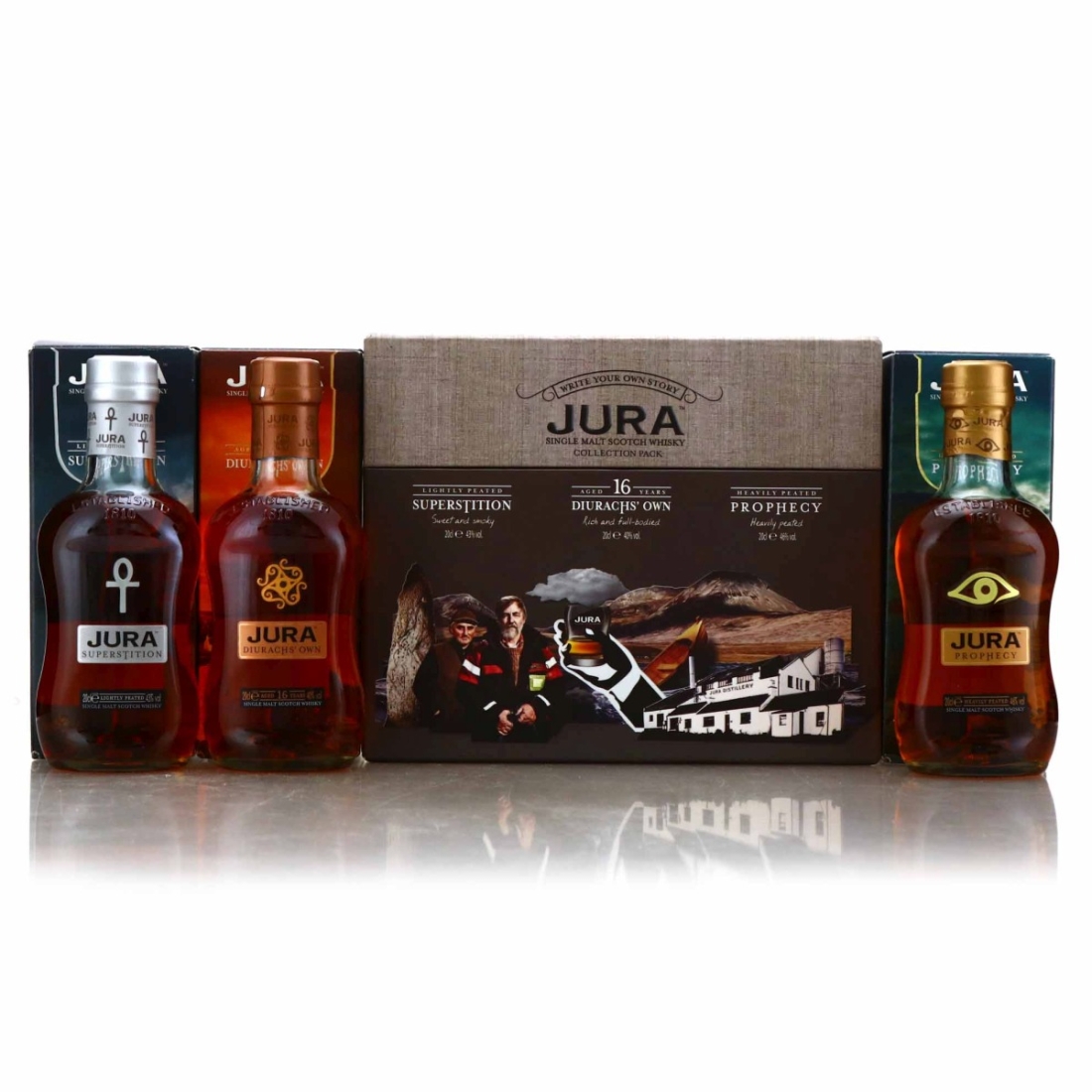 Jura Selection Gift Pack 3 x 20cl