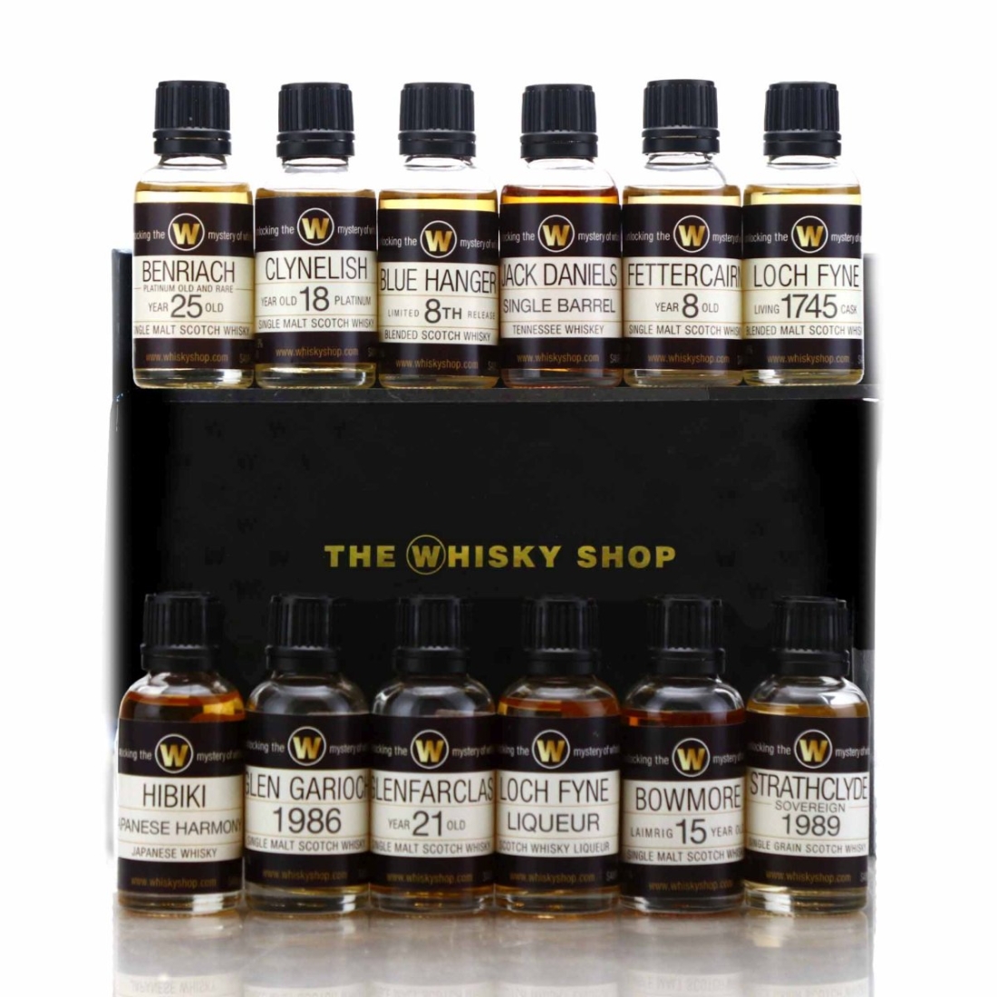 Twelve Drams of Christmas The Whisky Shop Miniature x 12