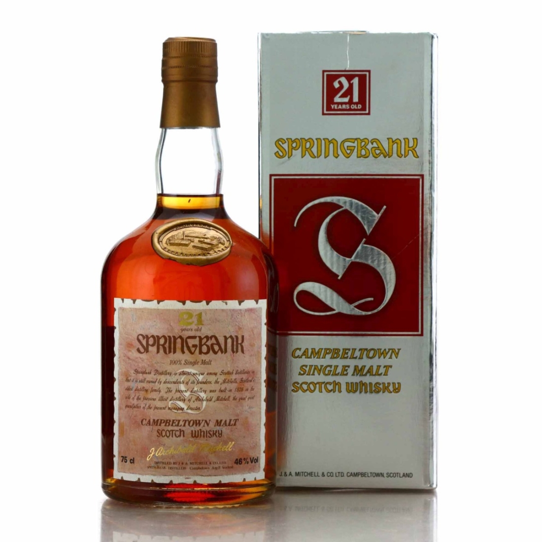 Springbank 21 Year Old J. Archibald Mitchell 75cl