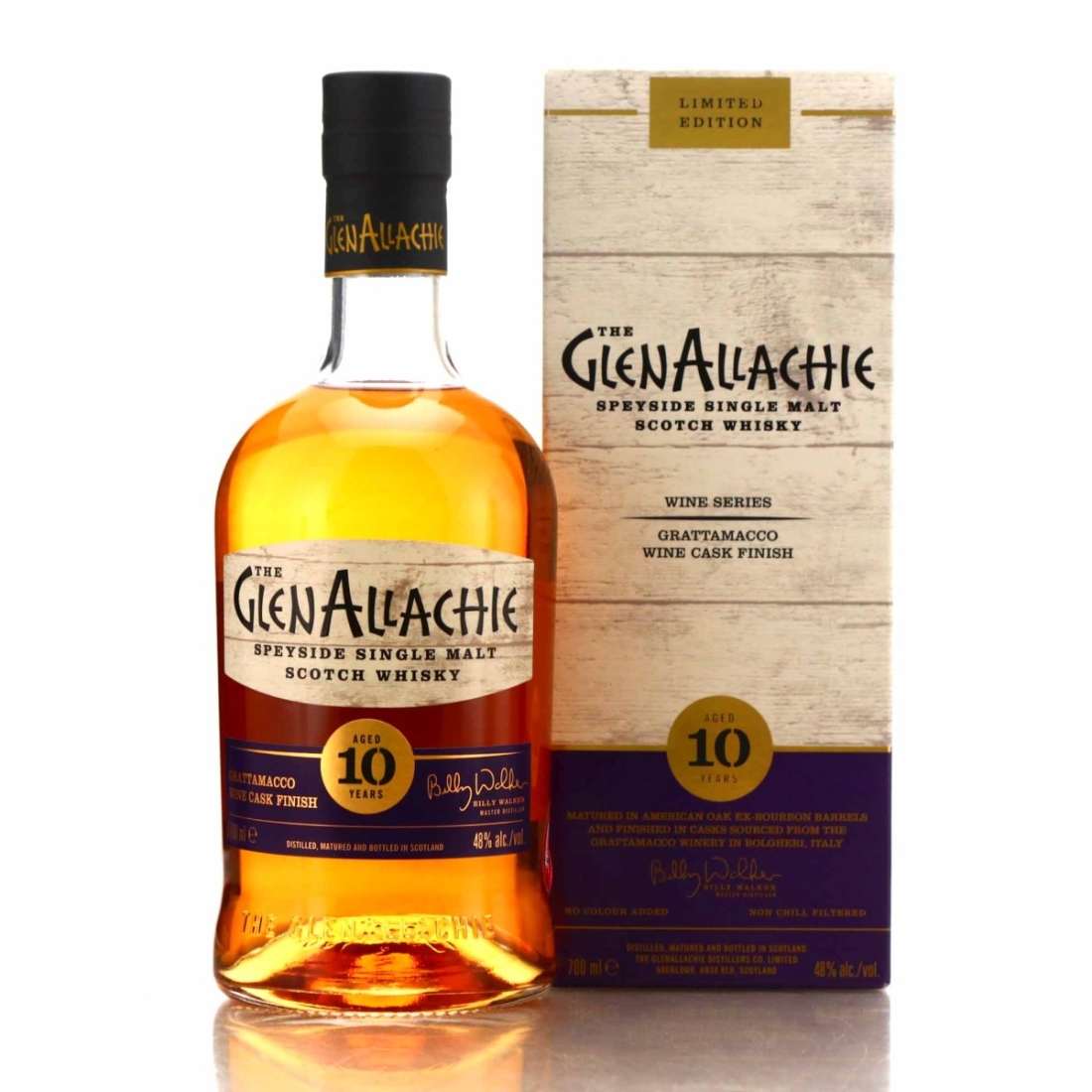 Glenallachie 10 Year Old Grattamacco Wine Cask Finish
