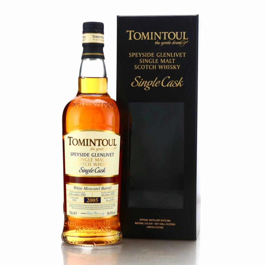 Tomintoul 2005 Single White Moscatel Cask #1763
