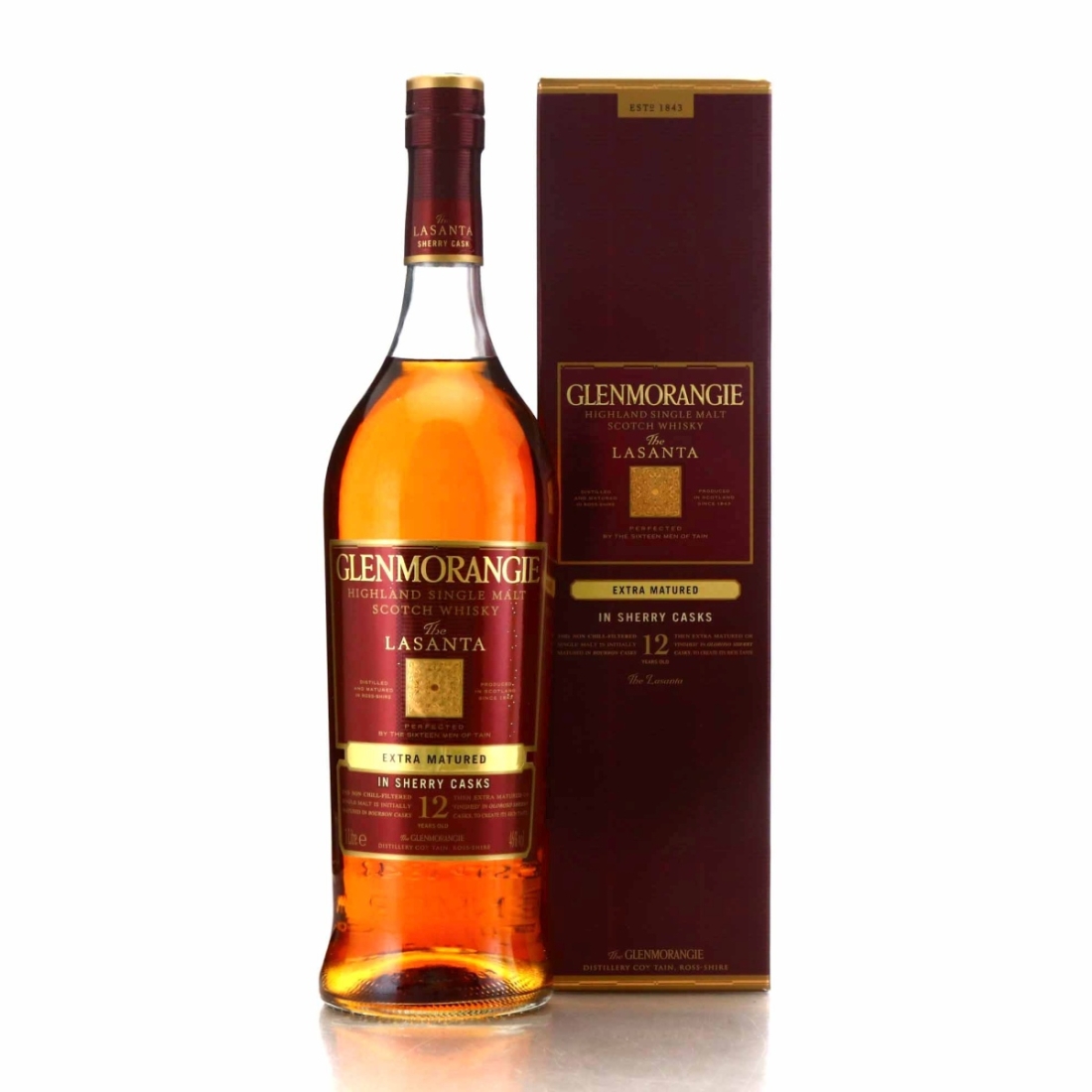 Glenmorangie 12 Year Old Lasanta 1 Litre pre-2022