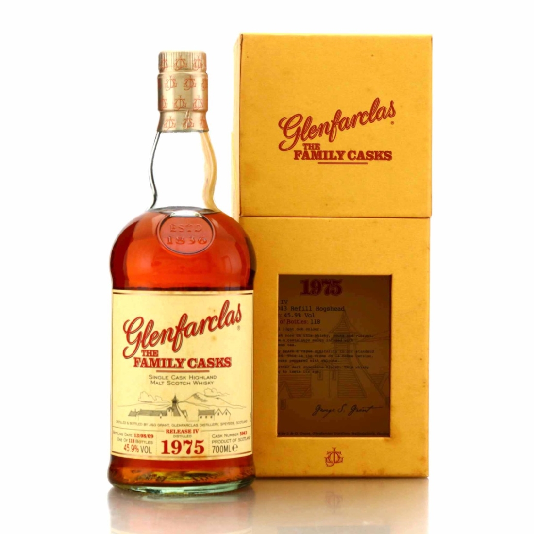 Glenfarclas 1975 Family Cask #5043 / Release IV