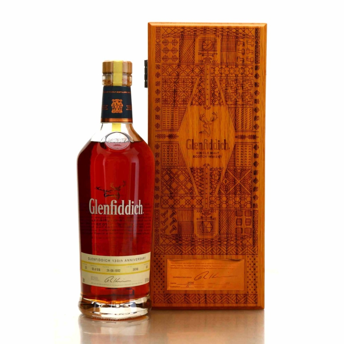 Glenfiddich 1992 Single Cask 25 Year Old #34748 / 130th Anniversary