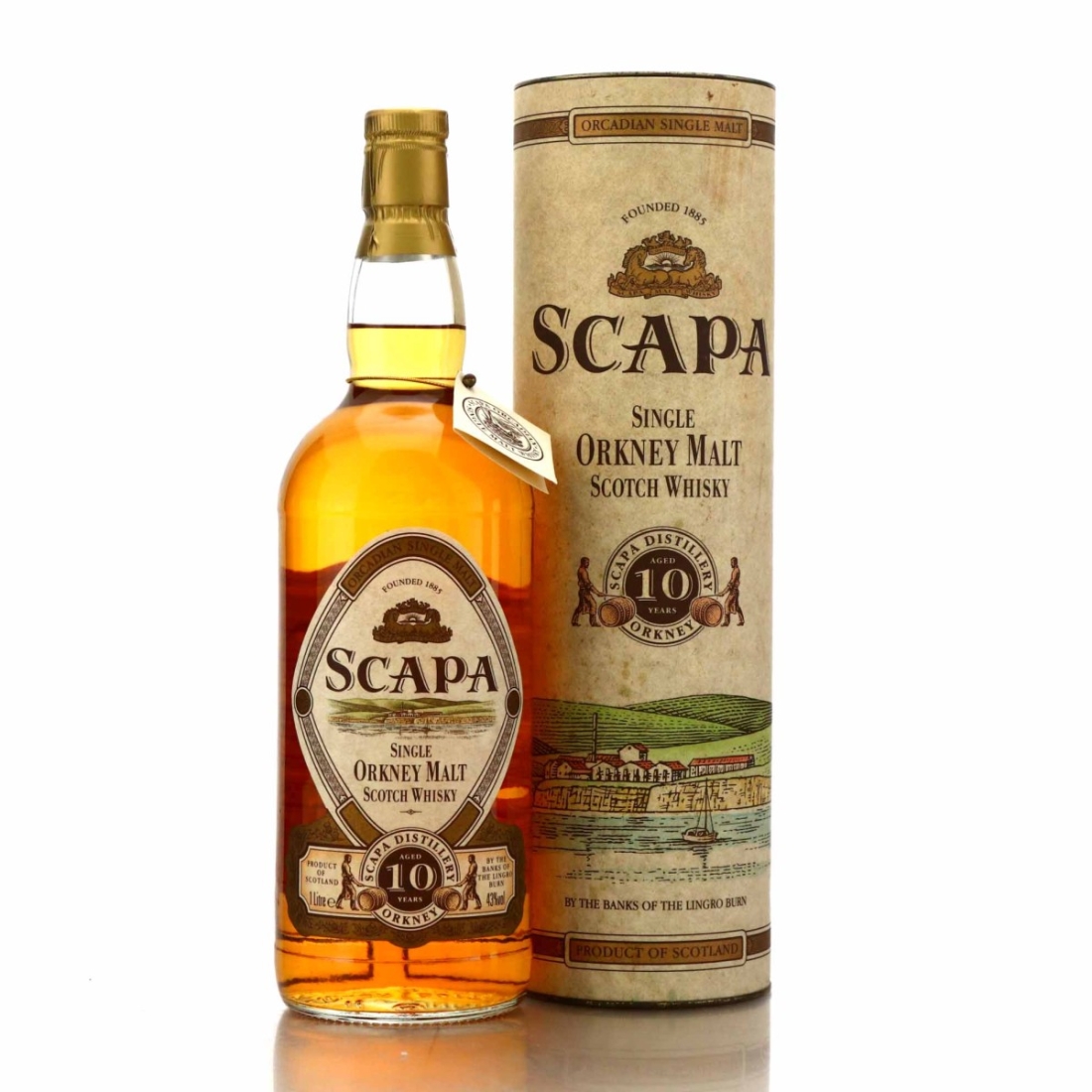 Scapa 10 Year Old 1 Litre 1990s-00s