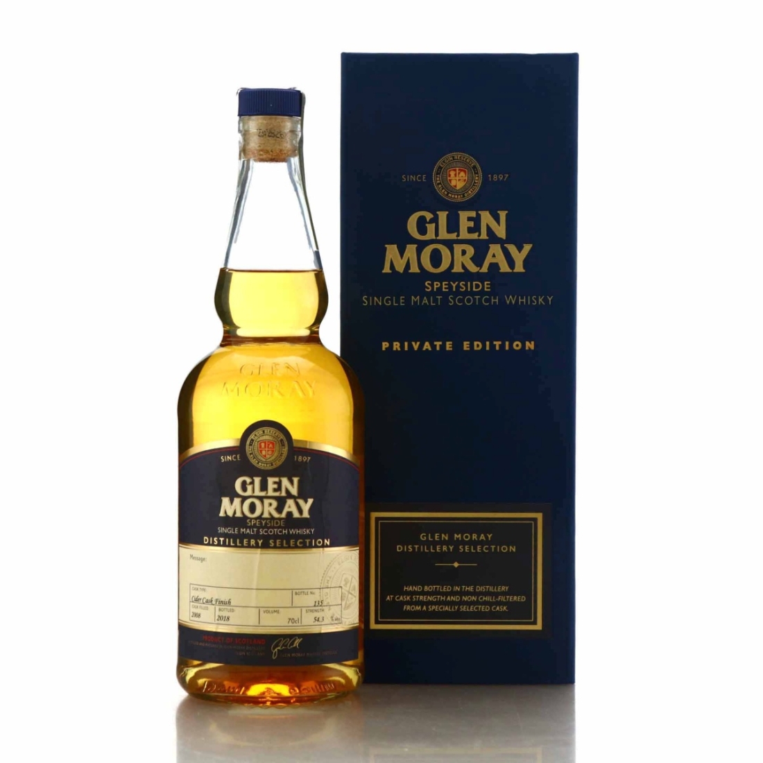 Glen Moray 2008 Hand Filled Cask / Cider