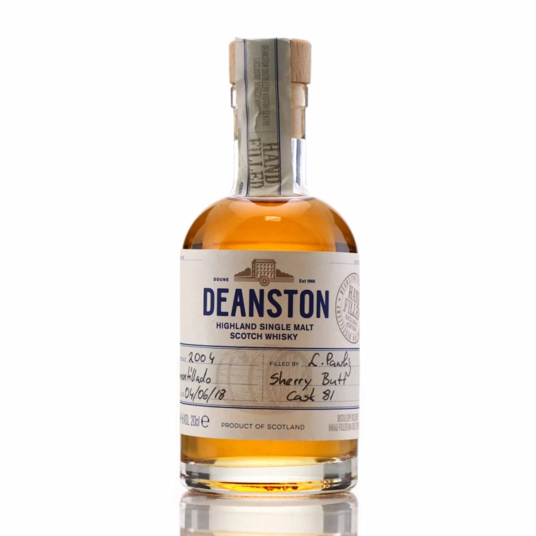 Deanston 2004 Hand Filled Cask #81 20cl / Amontillado