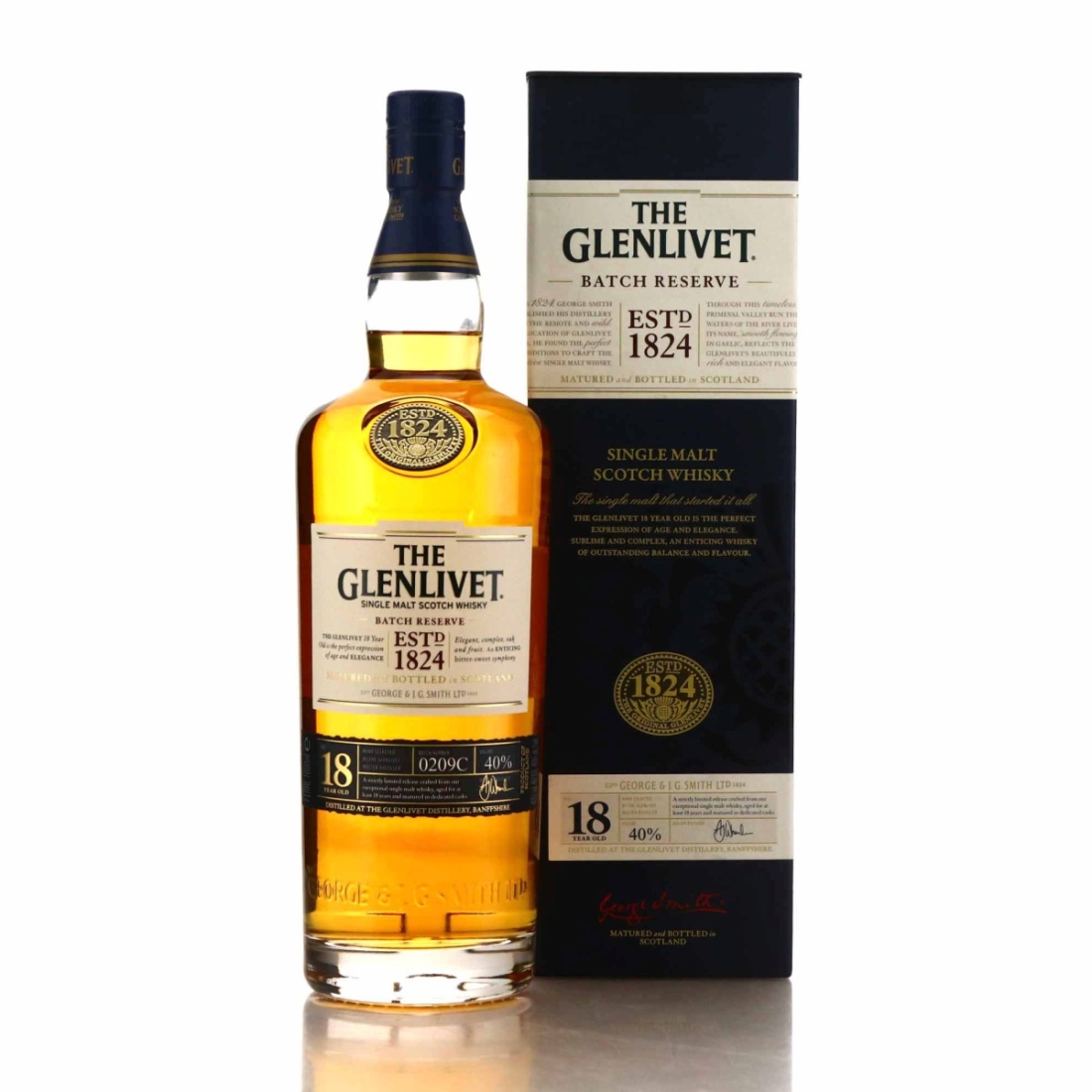 Glenlivet 18 Year Old Batch Reserve 1 Litre