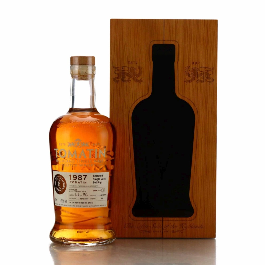 Tomatin 1987 Single Oloroso Cask #1832