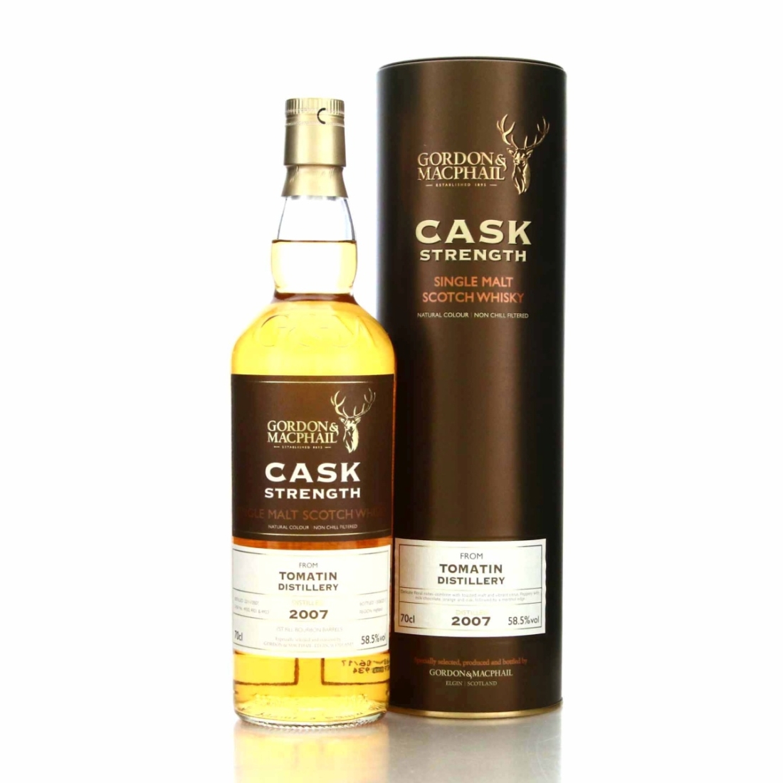 Tomatin 2007 Gordon and MacPhail Cask Strength