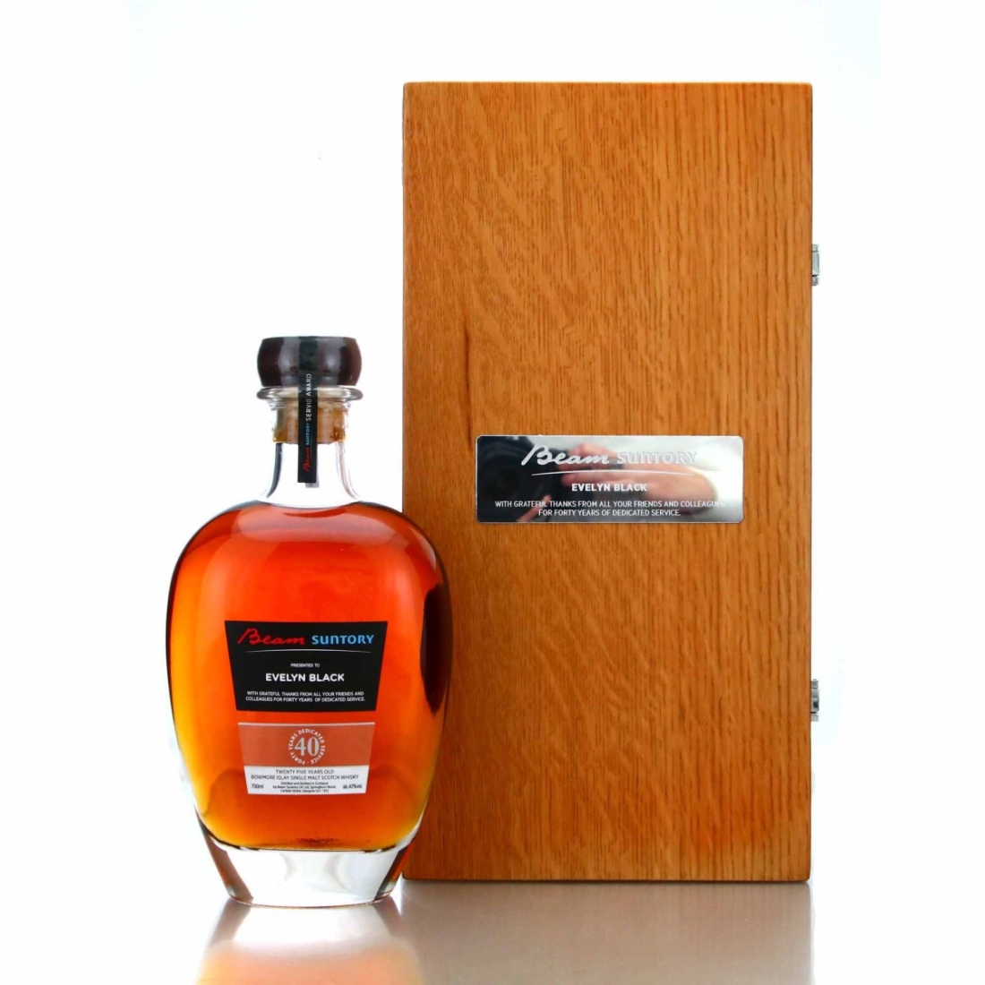 Bowmore 25 Year Old Beam Suntory Service Award