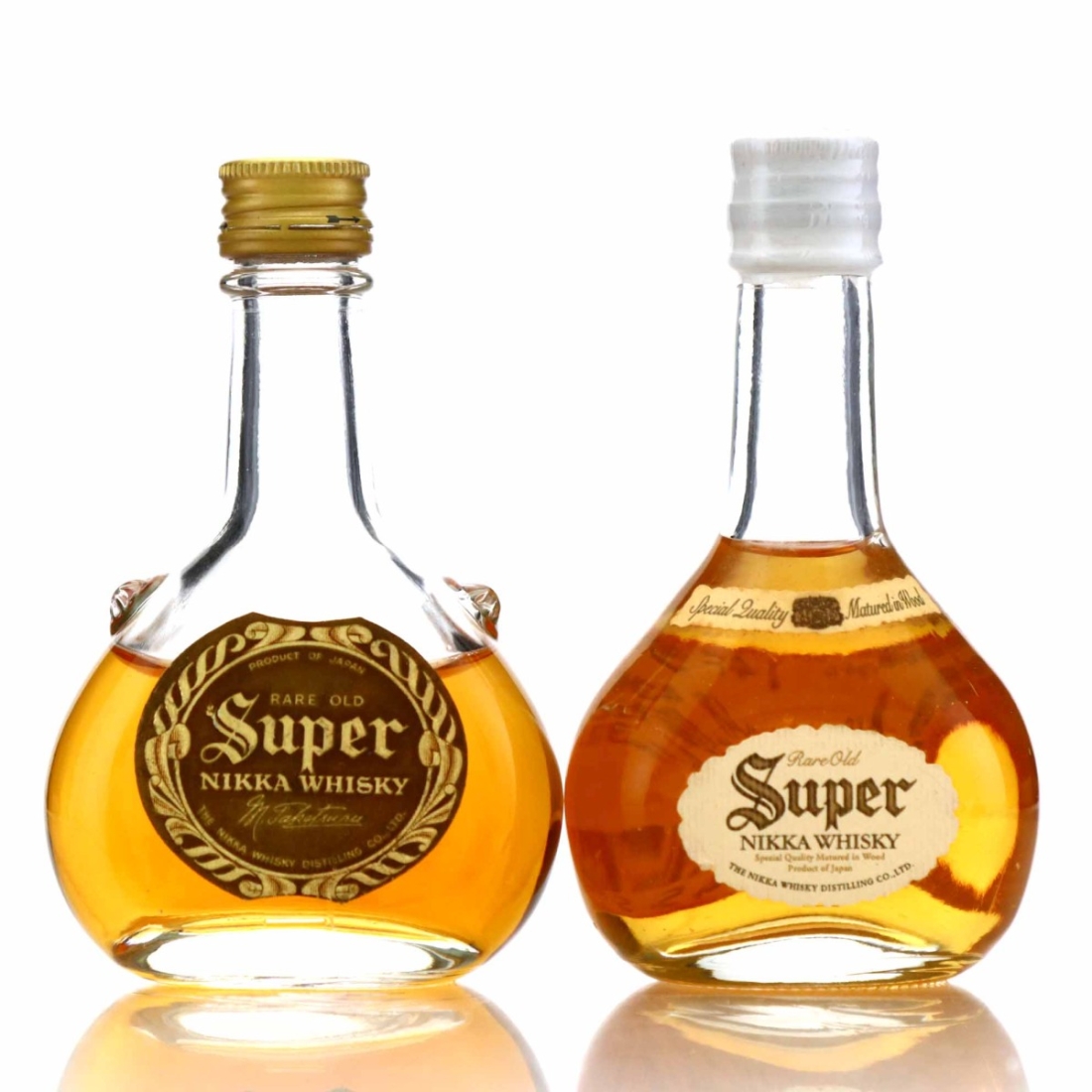 Nikka Super Rare Old Miniature x 2
